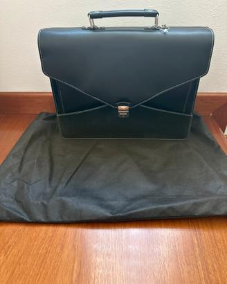 Borsa da ufficio in vera pelle