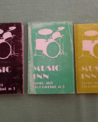 3 Tessere Vintage MUSIC INN Roma 1983 - Jazz Club