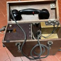 Telefono da campo Perego Milano