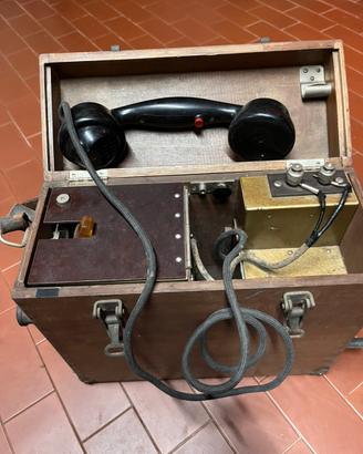 Telefono da campo Perego Milano