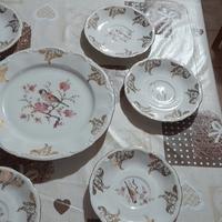 Servizio piattini dessert antichi