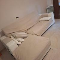 divano in pelle chaise longue