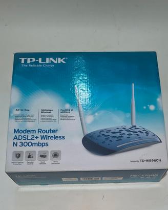TP-Link. Router modem ADSL2+ Wireless N 300mbps di