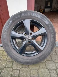 4 ruote complete e cerchi marca OZ in lega c