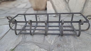 porta vasi , pota fioriera in ferro battuto