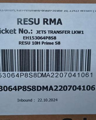 BATTERIA DI ACCUMULO LG RESU10H PRIME