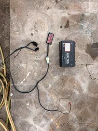 Centralina, batteria e scarico