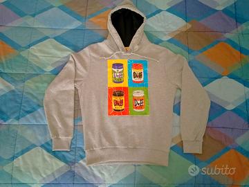 Felpa cappuccio Simpson originale mai indossata