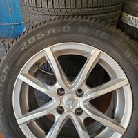 KIT 4 Cerchi in lega da 16"+4 Gomme invernali