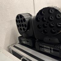 coppia teste mobili wash led