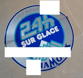 adesivo 24 ore sur Glace de Chamonix, anni '70