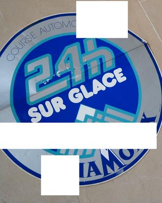 adesivo 24 ore sur Glace de Chamonix, anni '70