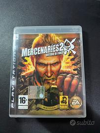 Mercenaries 2 inferno di fuoco play station 3