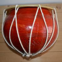TAMBURO ETNICO IN TERRACOTTA
