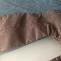 stivali donna beige scamosciati taglia 39