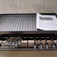 Barbecue Grill elet piastra10 spiedi girevoliNUOVO