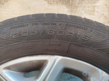 n.4 cerchi con gomme estive Ford EcoSport 