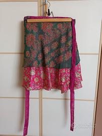 Gonna indiana in seta