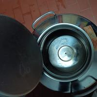 Latta olio in acciaio inox 30 lt