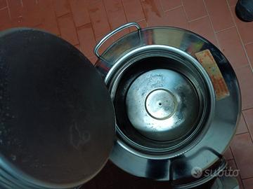 Latta olio in acciaio inox 30 lt