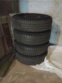 Ruote estive complete Fiat Seicento 