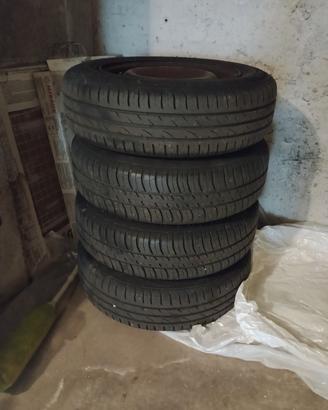 Ruote estive complete Fiat Seicento 