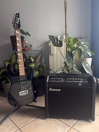 Chitarra elettrica Ibanez Gio + Amplificatore