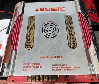Amplificatore Majestic pb64 2 canali 550w