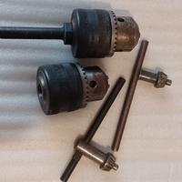 Mandrini + adattatore SDS + chiavi serraggio