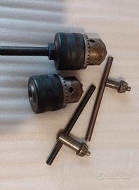 Mandrini + adattatore SDS + chiavi serraggio