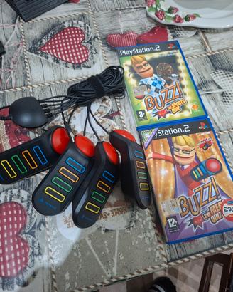 Buzz! Buzzers Originali con 2 giochi associati
