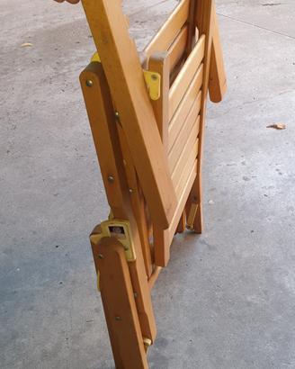 Seghiolone pieghevole Foppapedretti linea girasole