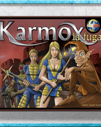 Gioco da tavolo fantasy- Karmox la fuga
