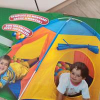 Tenda gioco con palline