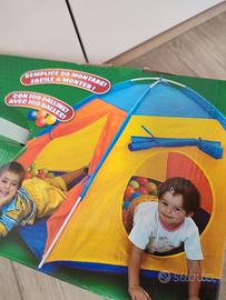 Tenda gioco con palline