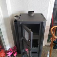 STUFA A LEGNA 13 kw BION con FORNO