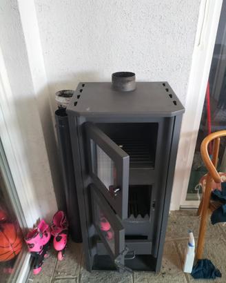 STUFA A LEGNA 13 kw BION con FORNO