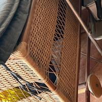 Lettino in vimini meravigliosi