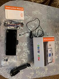 Display touch per auto tipo tablet con dashcam, bt