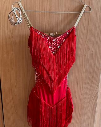 Vestito da ballo latino americano donna S