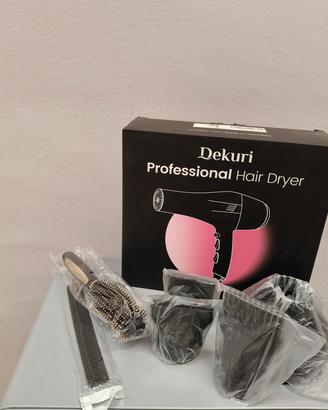 🪮 Set spazzola e riduttori phon capelli 🪮