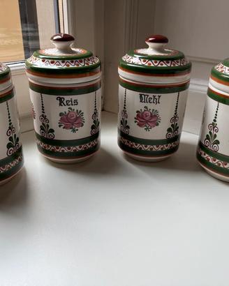 Barattoli / Speziali in ceramica