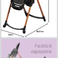 seggiolone evolutivo Bebé Comfort 