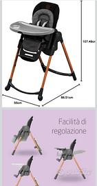 seggiolone evolutivo Bebé Comfort 