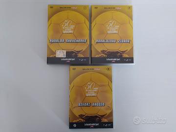 3 DVD "50 anni di pallone d'oro"