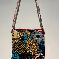 Borsa in tessuto patchwork