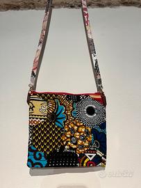 Borsa in tessuto patchwork