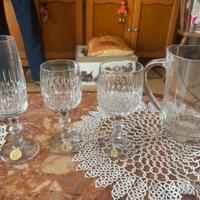 Servizio  bicchieri in cristallo  da 36 pz