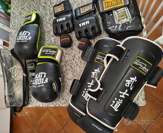 MMA guanti, fasce e protezioni