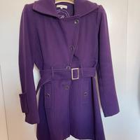 Cappotto viola